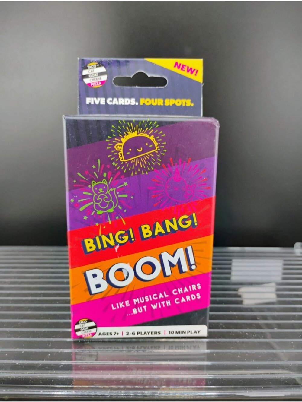 Bing Bang Boom Card Game Ages 7+ Fun Strategy Play